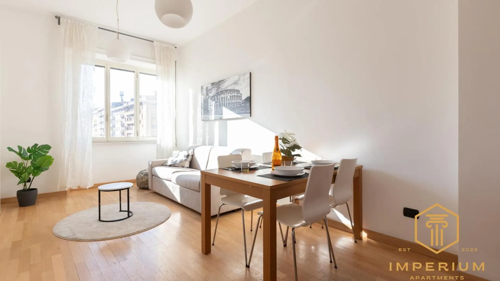 Imperium Deluxe Apt - 300Mt To Metro B, 3 Bedrooms, Panoramic View, A-C Rome