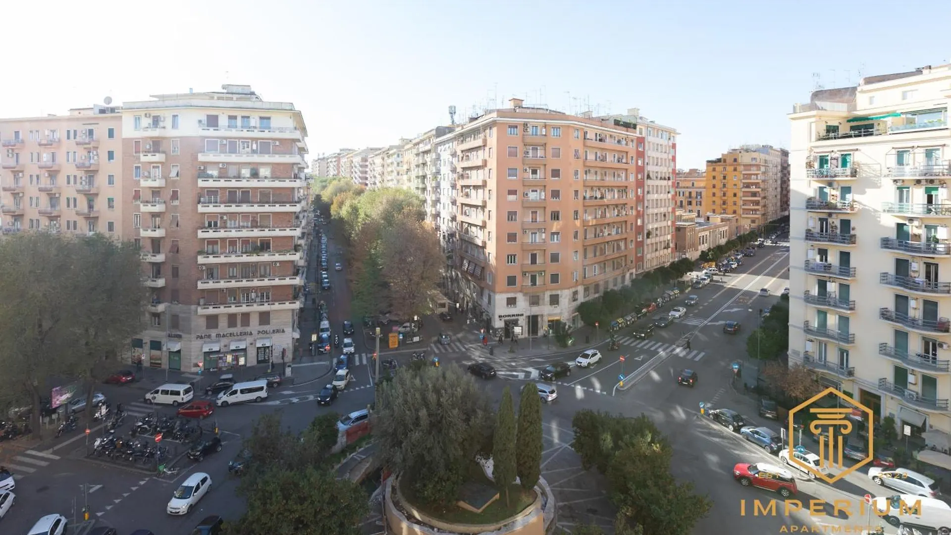 Apartment Imperium Deluxe Apt - 300Mt To Metro B, 3 Bedrooms, Panoramic View, A-C Rome Italy