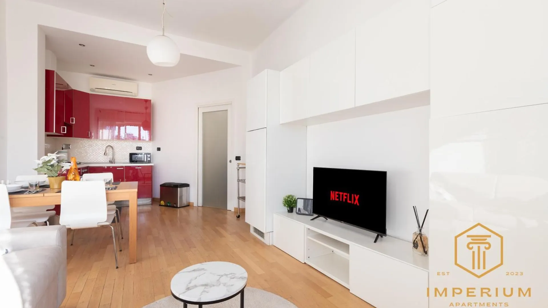 Imperium Deluxe Apt - 300Mt To Metro B, 3 Bedrooms, Panoramic View, A-C Rome Apartment